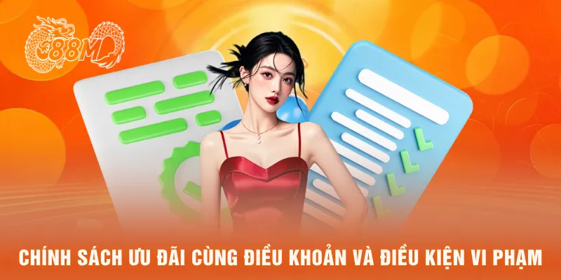 Chính sách ưu đãi cùng điều khoản và điều kiện vi phạm